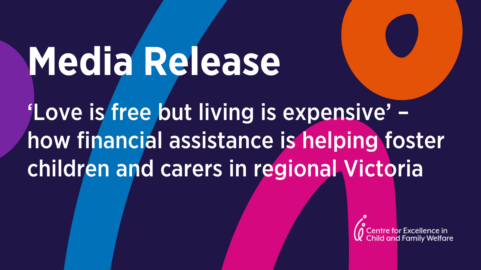 ‘Love is free but living is expensive’ – how financial assistance is helping foster children and carers in regional Victoria