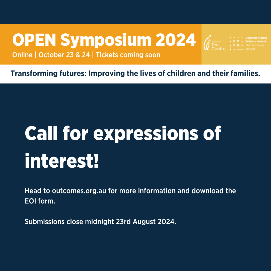 Seeking Expressions of Interest – OPEN Symposium 2024