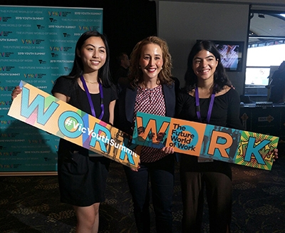 Reflecting on the future of work at the Victorian Government Youth Summit