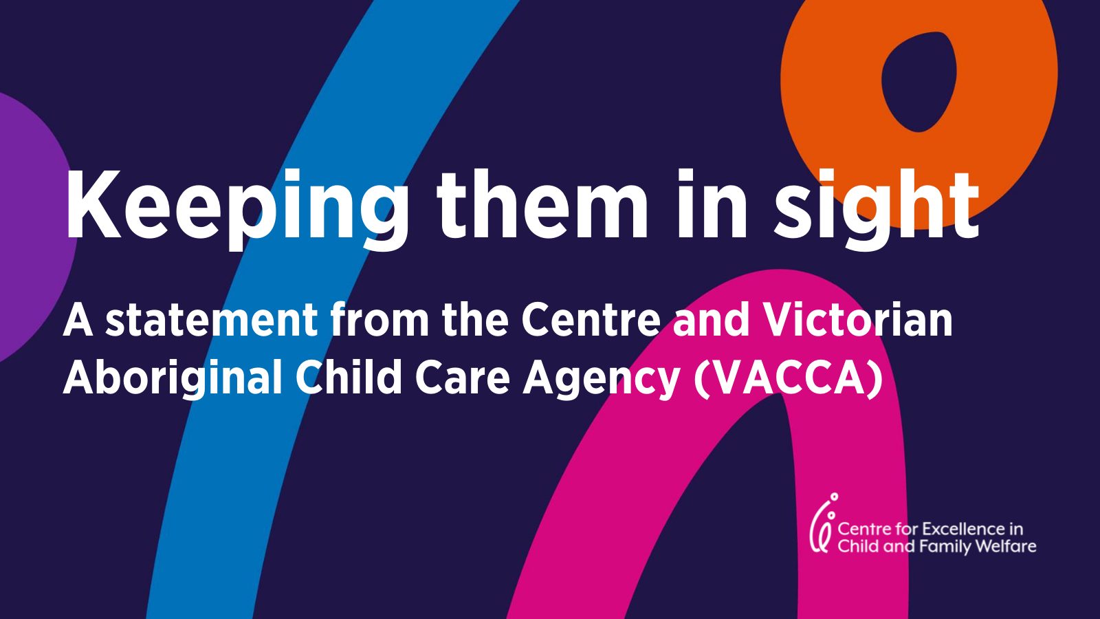 Keeping them in sight