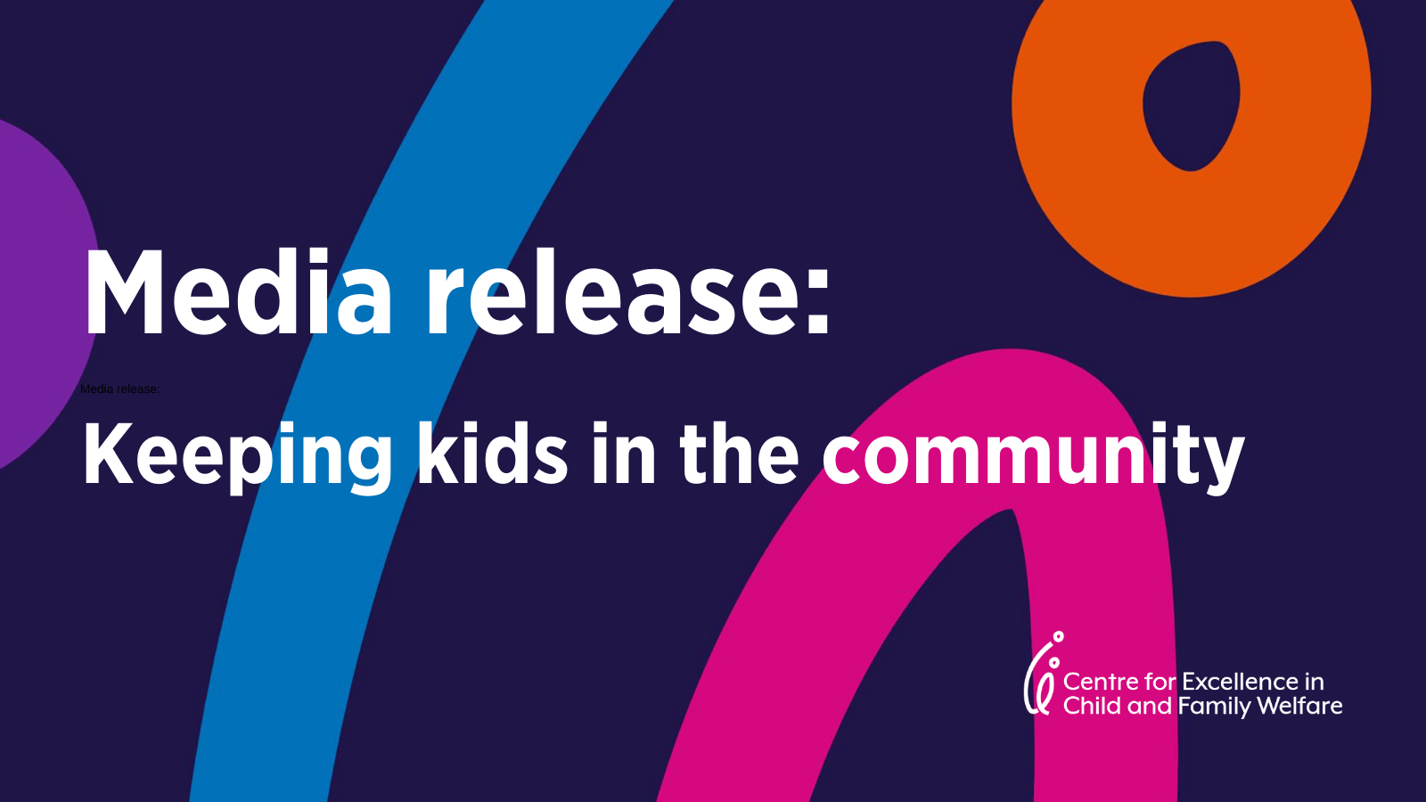 Keeping kids in the community