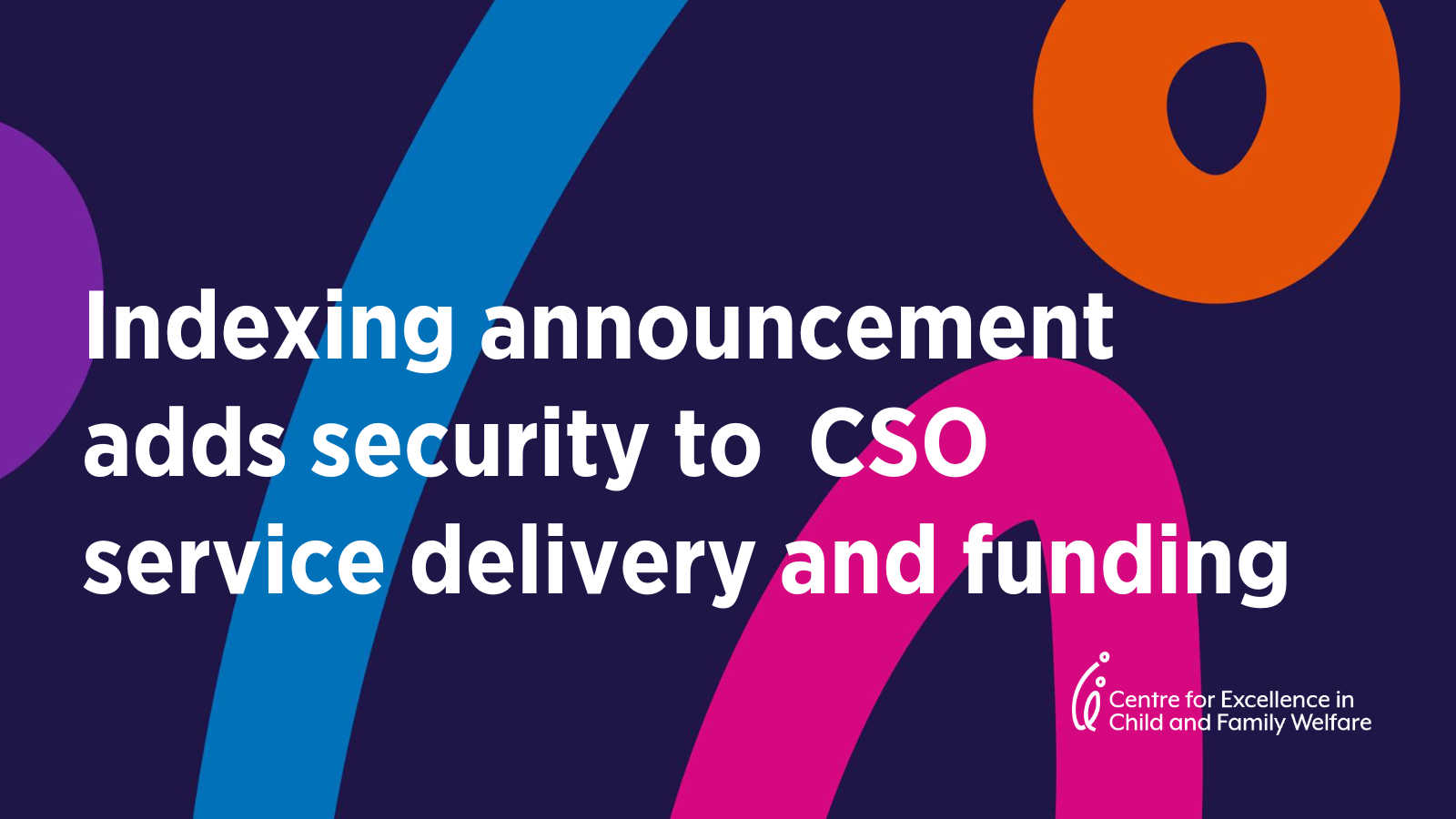 Indexing funding recognises the rising costs of delivering services