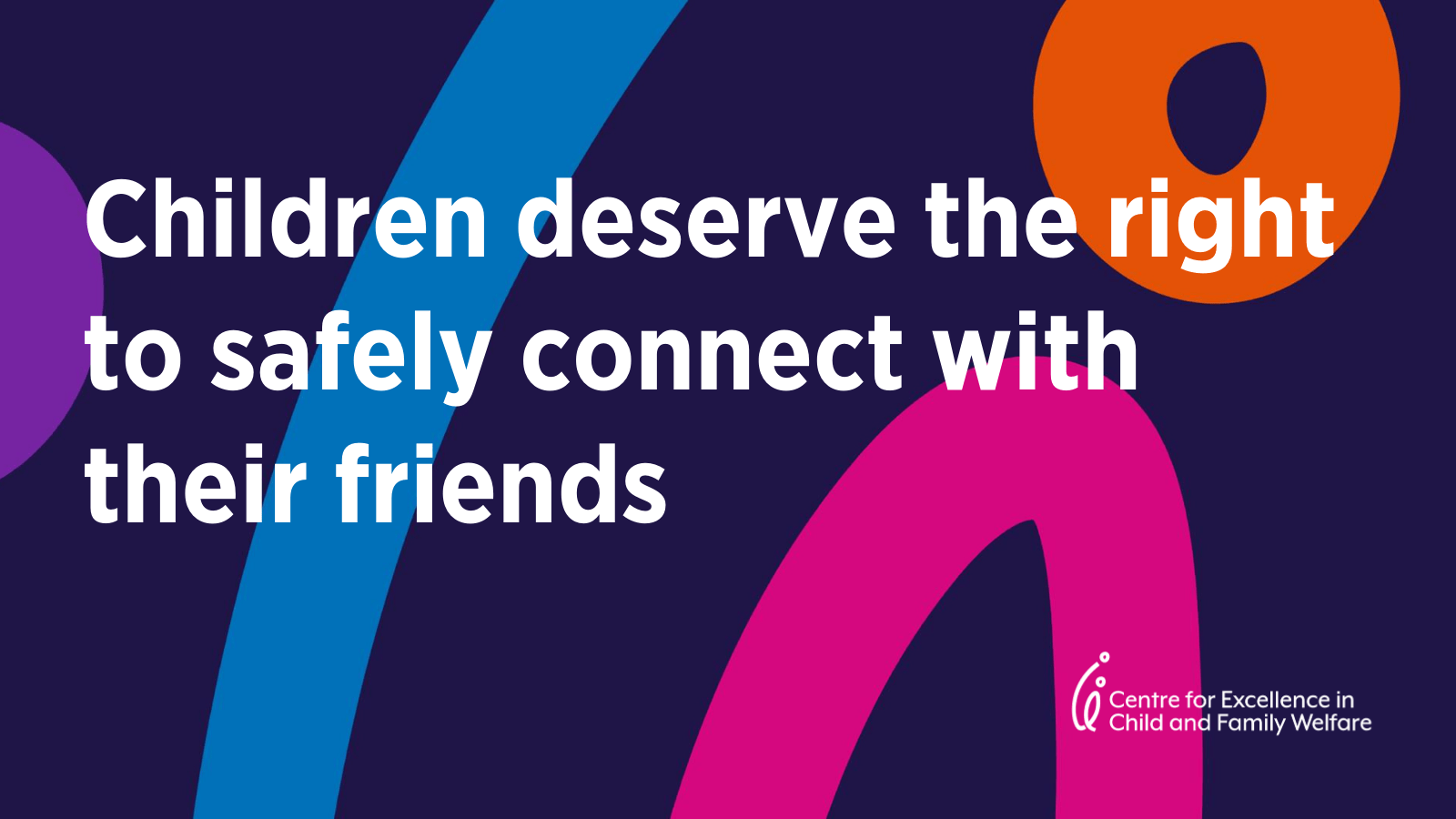 More than ever, children deserve the right to safely connect with their friends