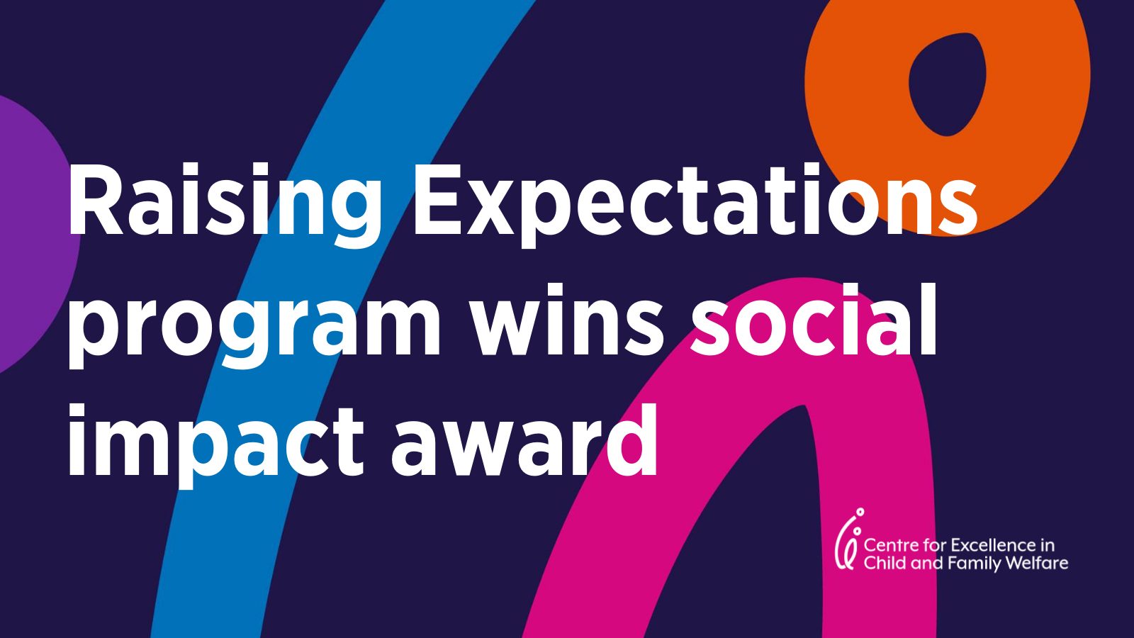 Raising Expectations winner of the 2020 ‘Effective Investment Category’ SIMNA award